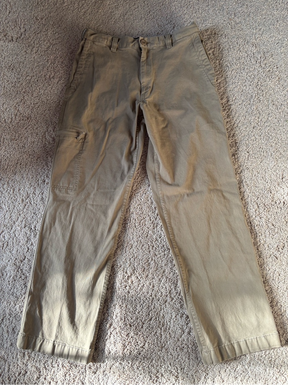 Dockers Smart 360 Flex Beige Straight Fit Cargo Pants size 30x30